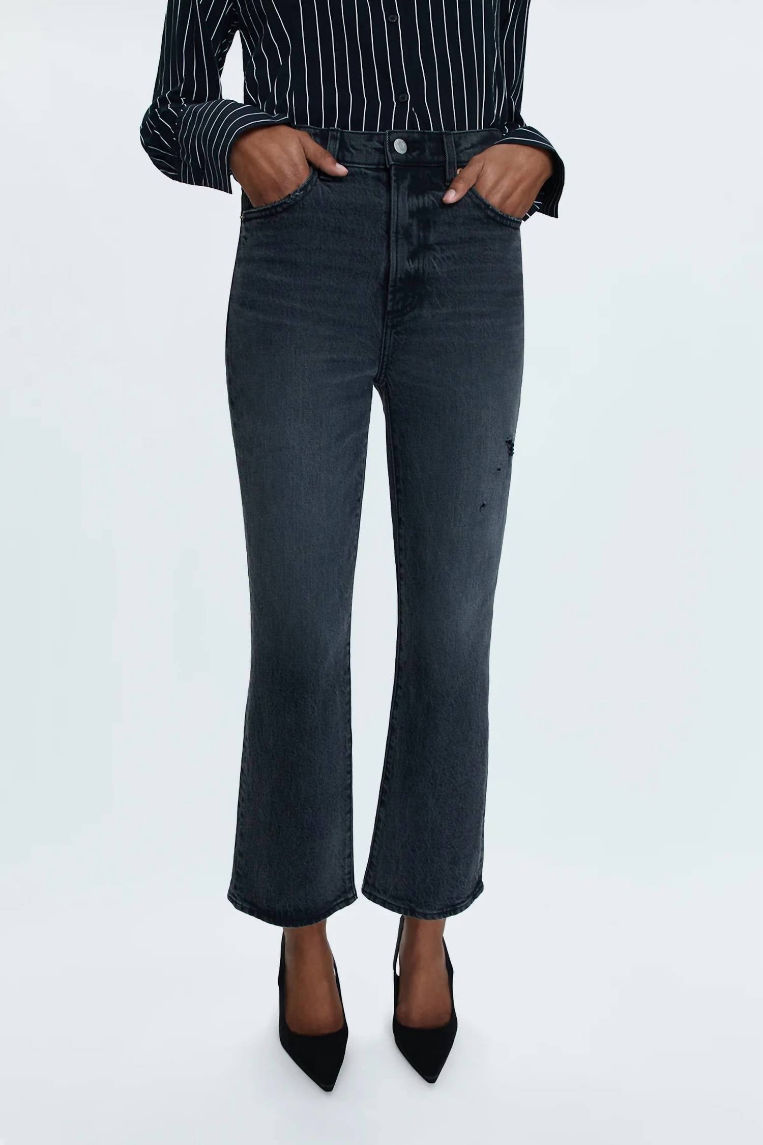 Pistola - Ally High Rise Vintage Ankle Boot Cut Jeans