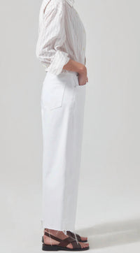 Citizens Of Humanity - Ayla Raw Hem Crop Jeans