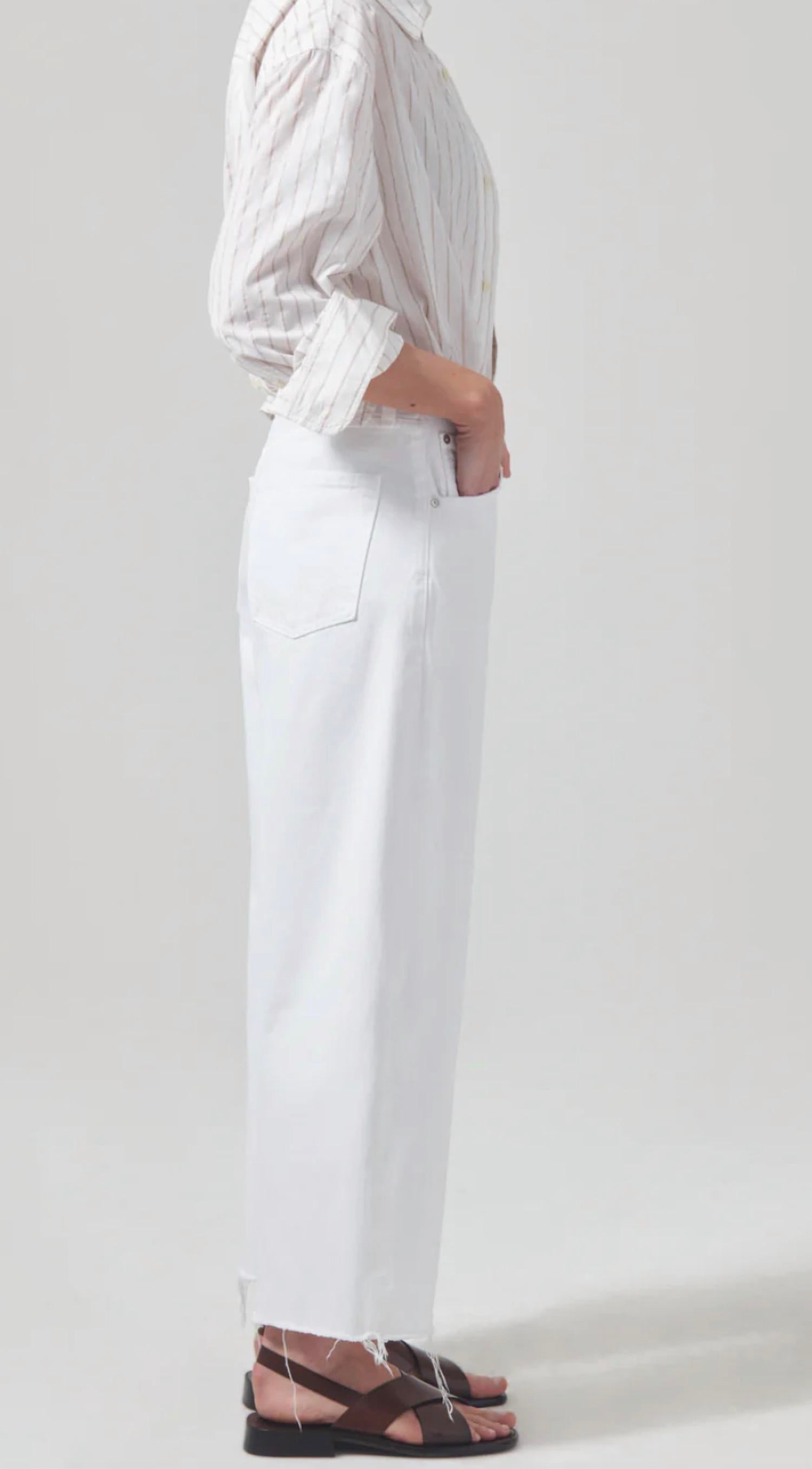 Citizens Of Humanity - Ayla Raw Hem Crop Jeans