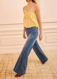 Ulla Johnson - Rosie Lace Applique Tank Top