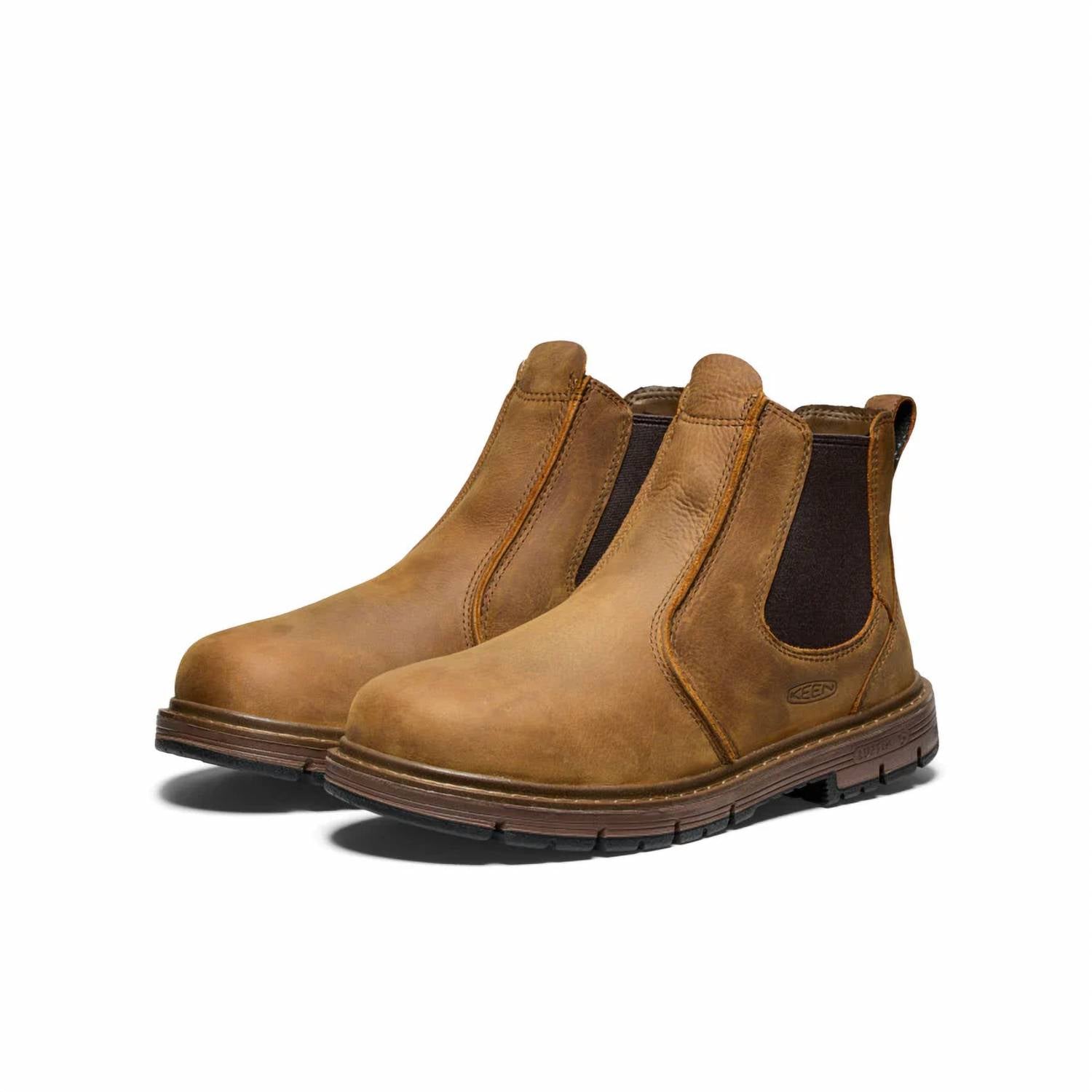 Keen - Women's Belgian Gum Soft Toe San Jose 90° Heel Work Boot