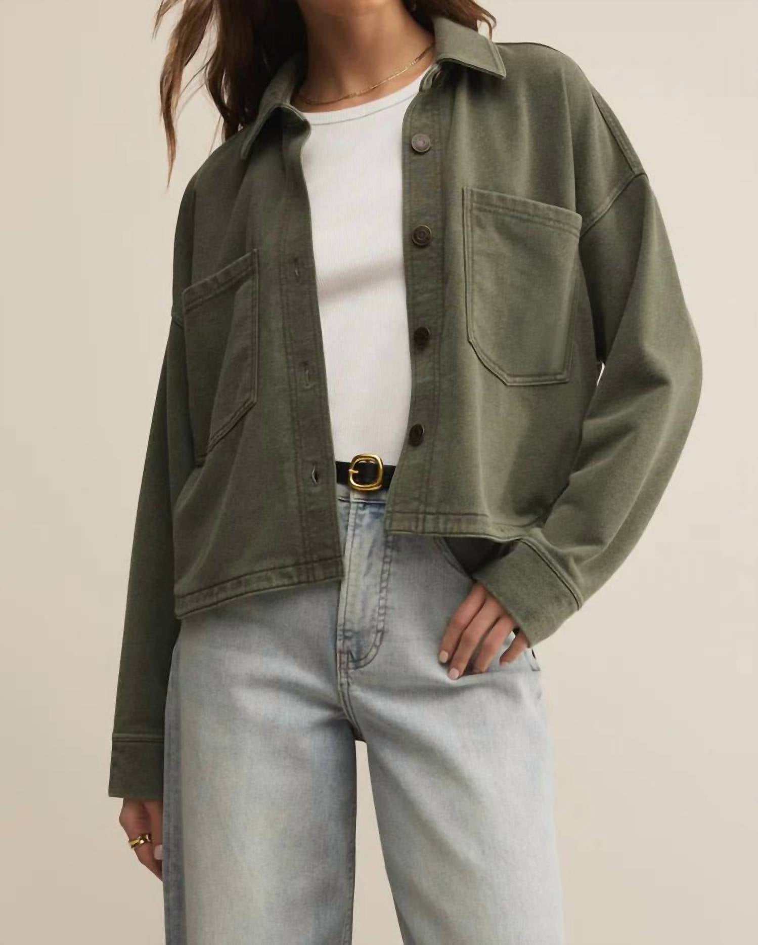 Z Supply - All Day Cropped Knit Jacket
