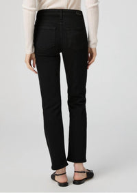 Paige Cindy Slim Leg Jeans in black shadow - women's jeans - alternate view