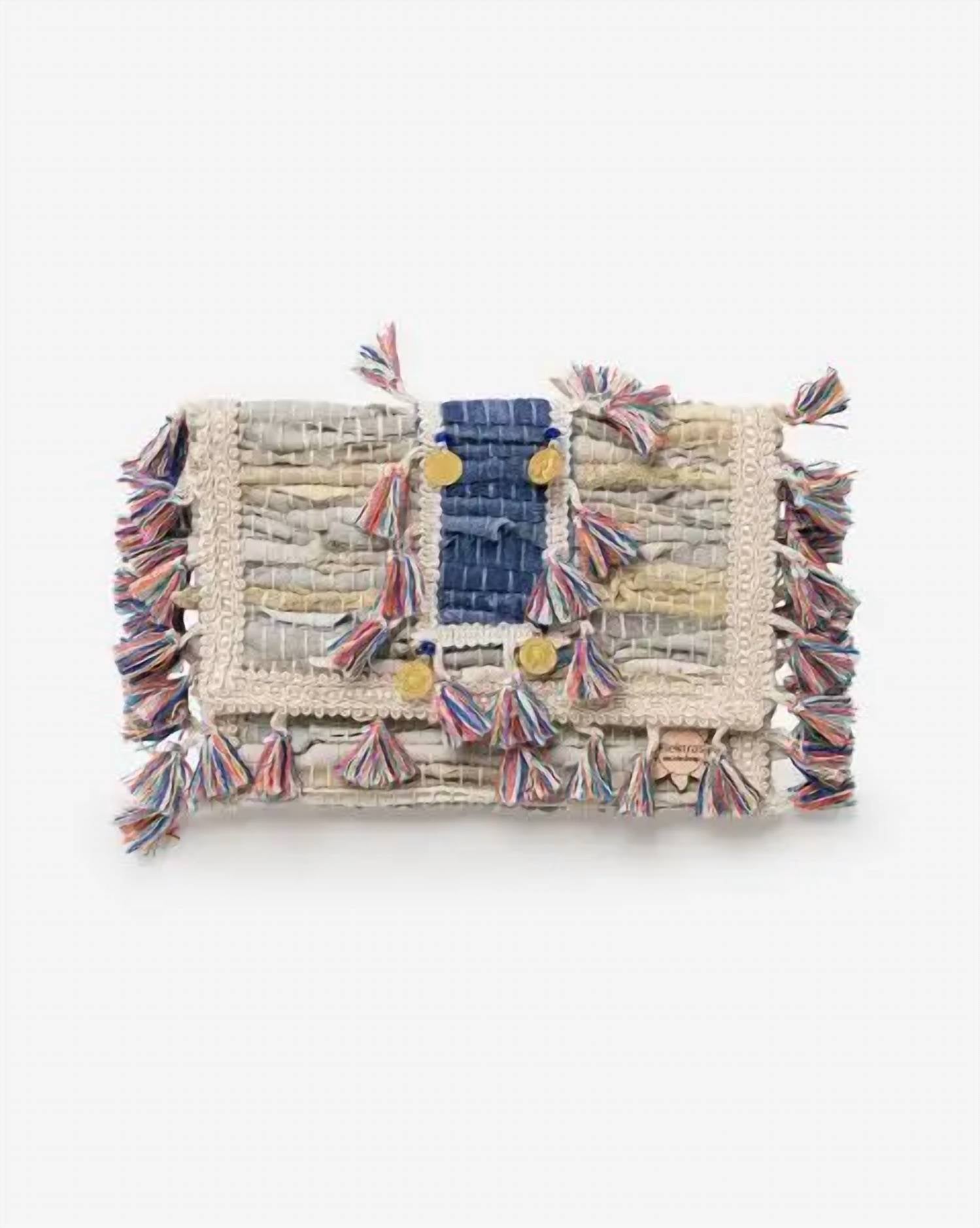 Elektra'S Workshop - Women's Mini Chain Wallet Tassel Bag