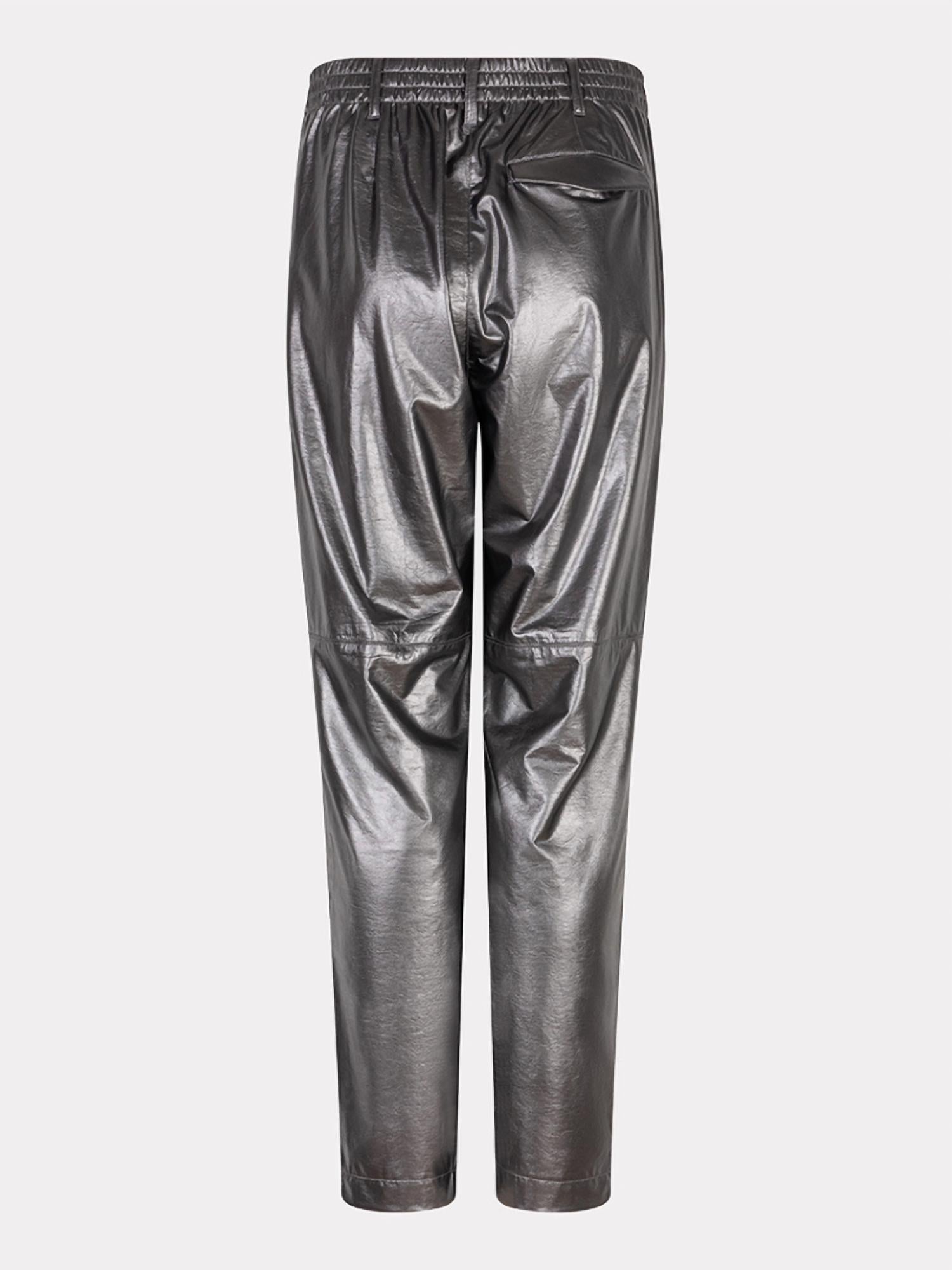 Esqualo - Metallic Pullup Trousers