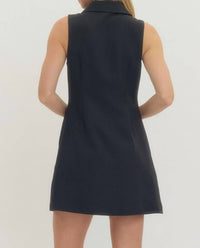 Entro - Button Front Mini Dress