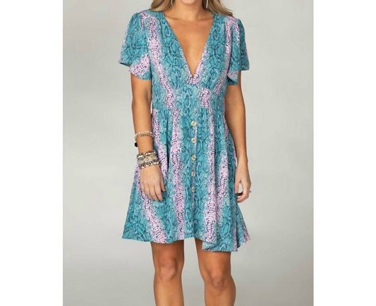 Buddylove - Alba Ruffled Sleeve Mini Dress