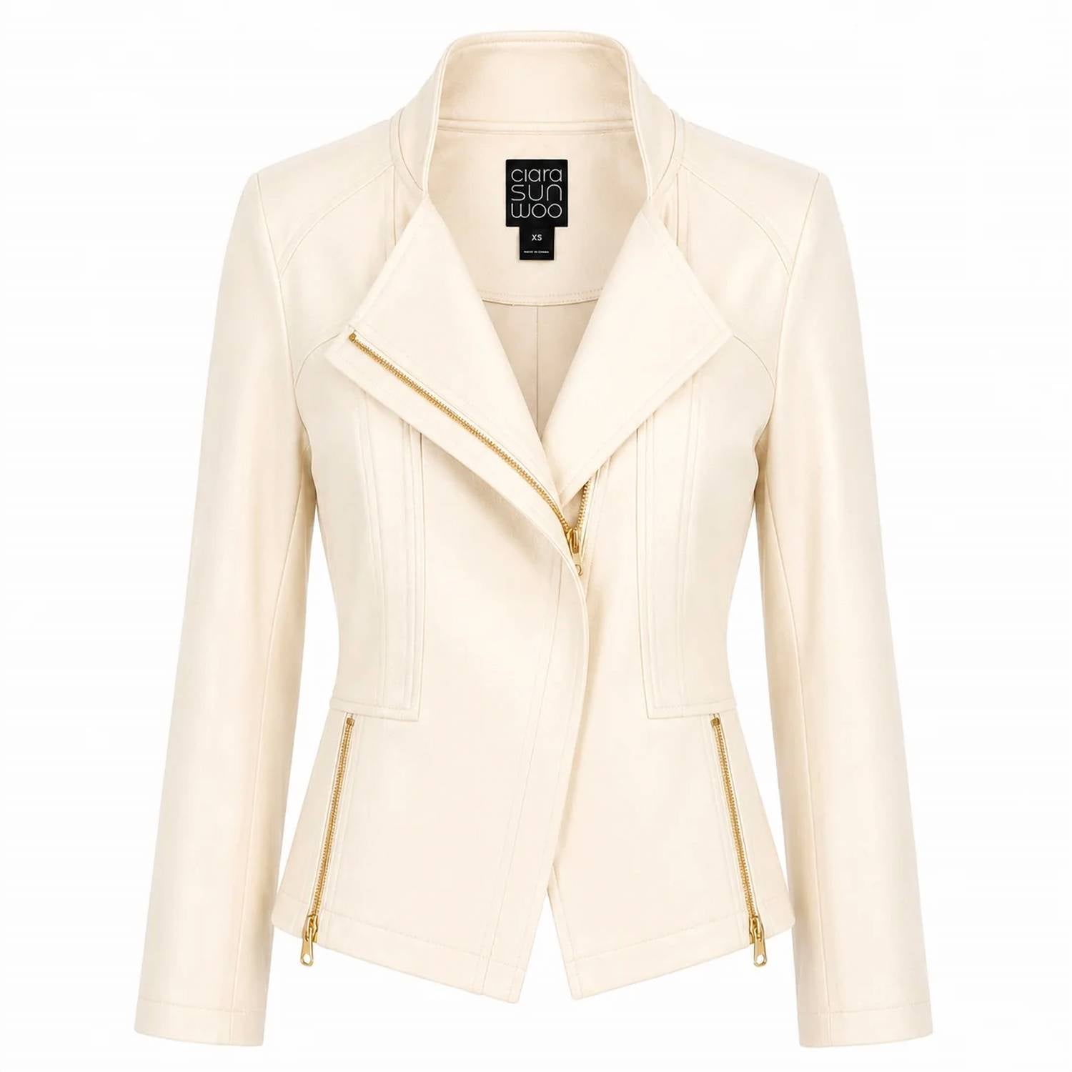 Clara Sunwoo - Liquid Leather Signature Jacket