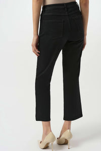 Joseph Ribkoff Ankle Pant in black - women's pants - detail view
