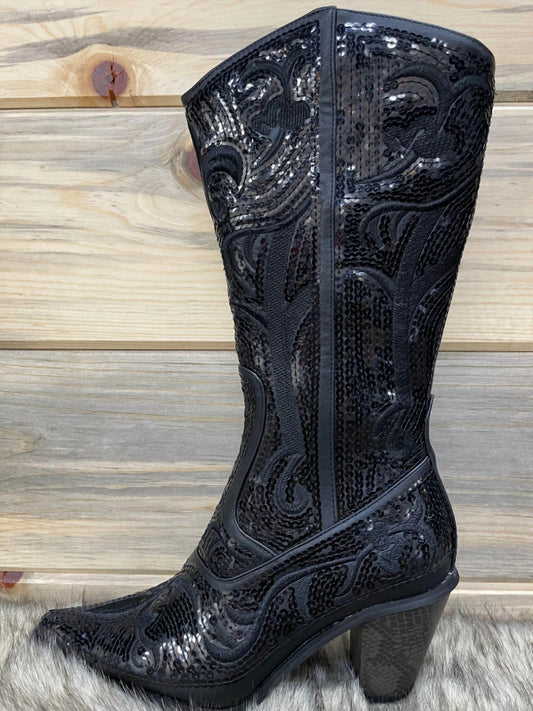 Helen'S Heart - Tall Sequin Boots