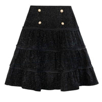 Esteem Couture - Simone Tiered Mini Skirt