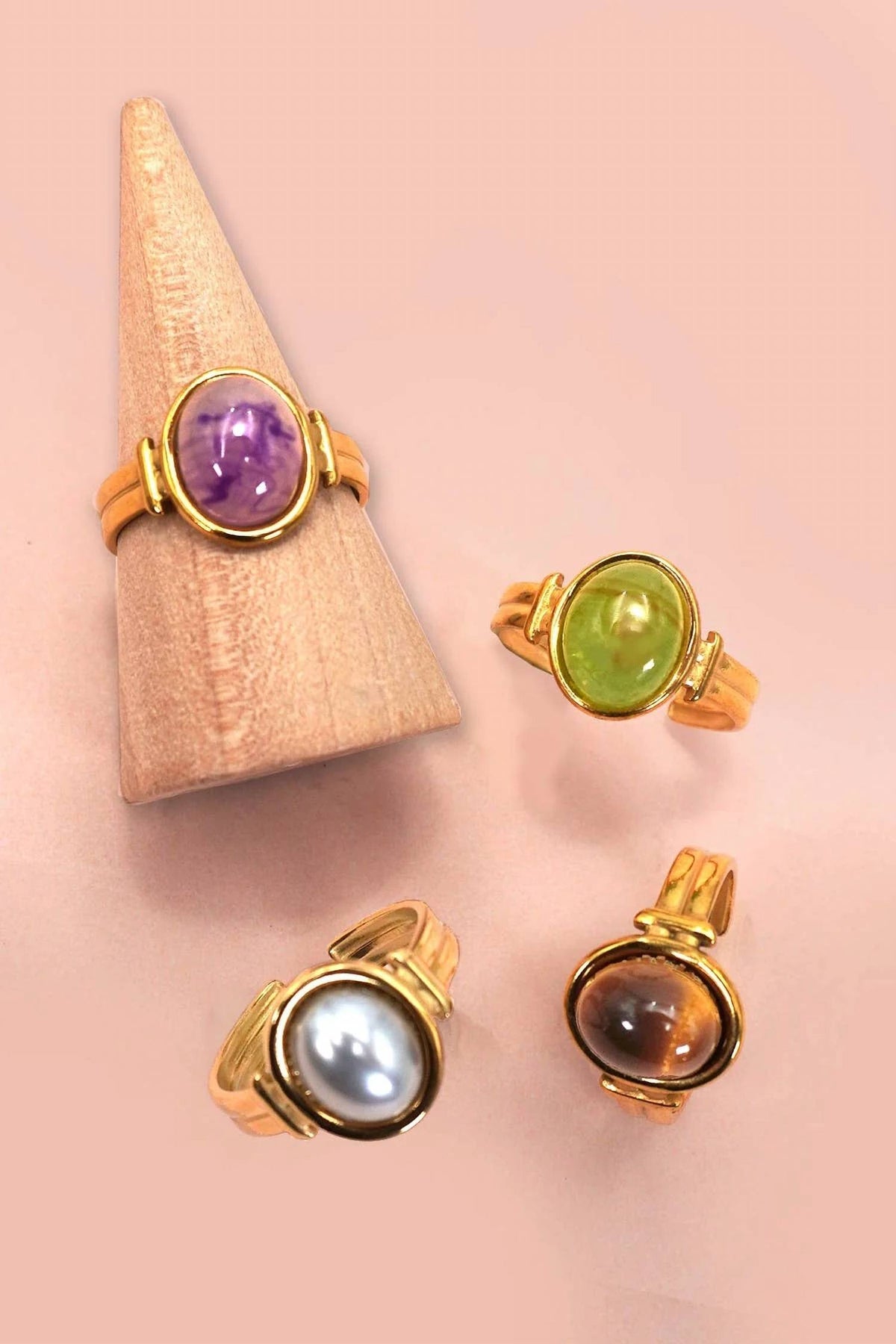 Josslyn By Wall To Wall - Women's Sunburst Stone Ring