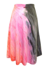 Women's Double Knee-Length Voile Skirt