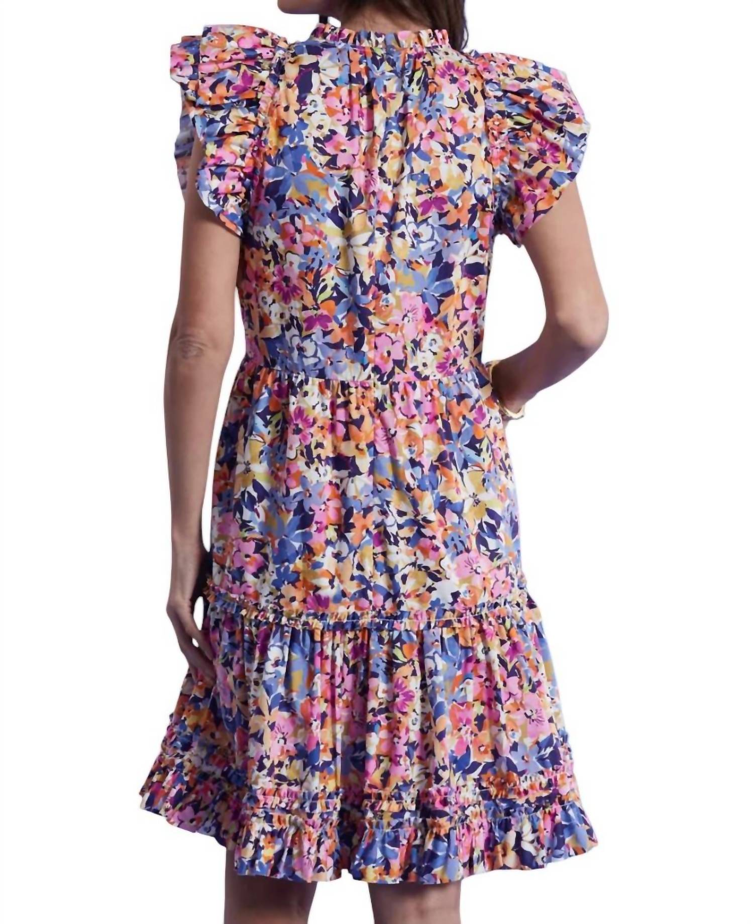 Tyler Boe - Ursula Cotton Bouquet Dress