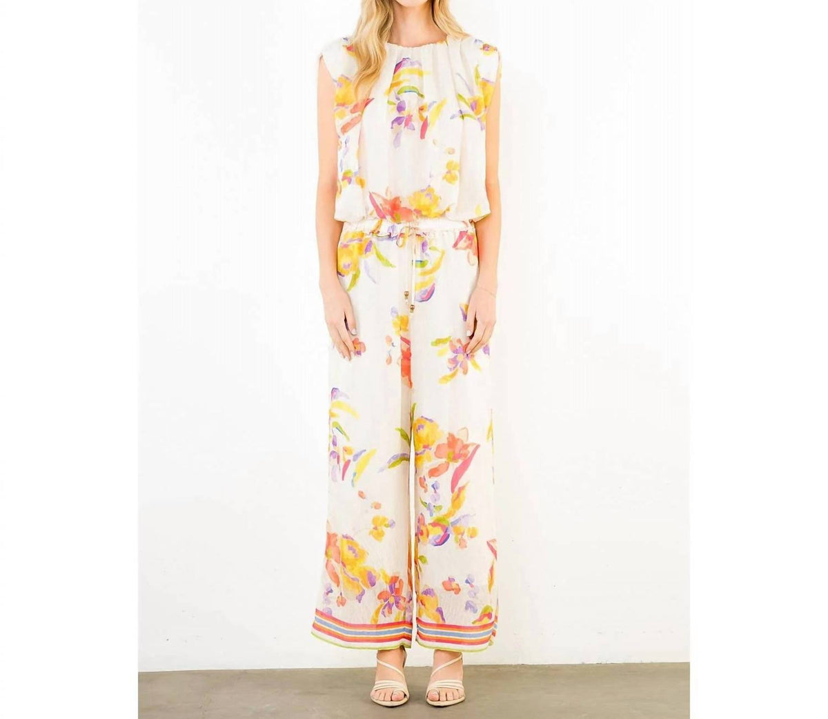 Thml - Loose Floral Pattern Pants