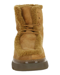 Burberry Men's Creeper Shearling Boots in amber - men's shoe - view 4