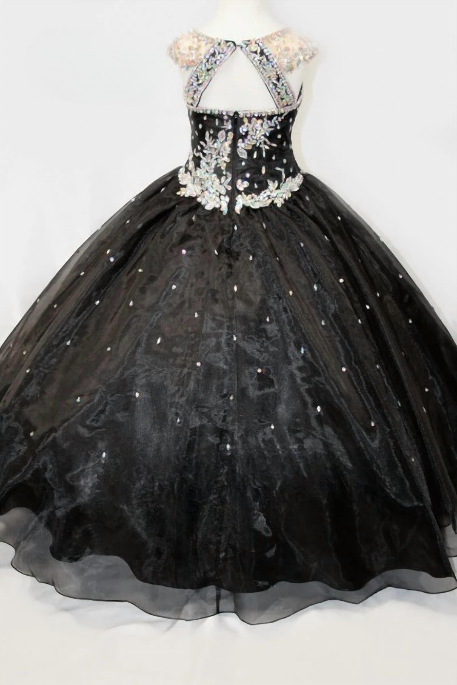 Little Rosie - Girl's Long Pageant Dress