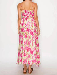 Meet Me In Santorini - Women's Lonian's Bloom Maxi Dress