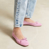 Reqins - Women's Ballerinas Harmony Suede Leather Flat