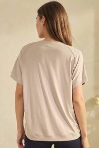 Yelete - Everyday Soft Ribbed Loose Fit Top