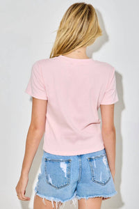 Baevely By Wellmade - The Hallie Short Sleeve Top