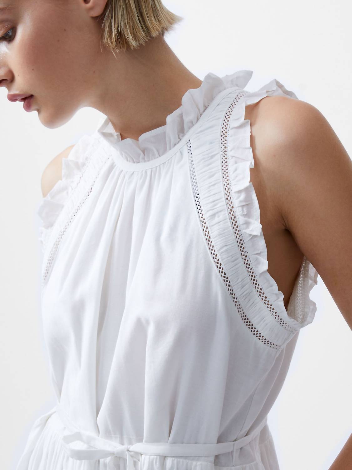 French Connection - Emily Tiered Flared Dress
