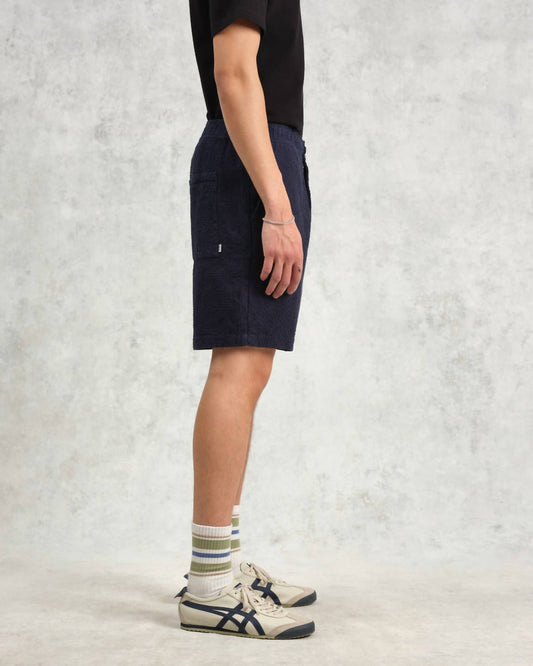 Wax London - Kurt Honeycomb Dobby Short