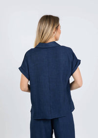 Nally & Millie - Ariel Short Cuffed Sleeves Polo