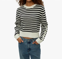 Michael Stars - Merle Striped Crewneck Sweater