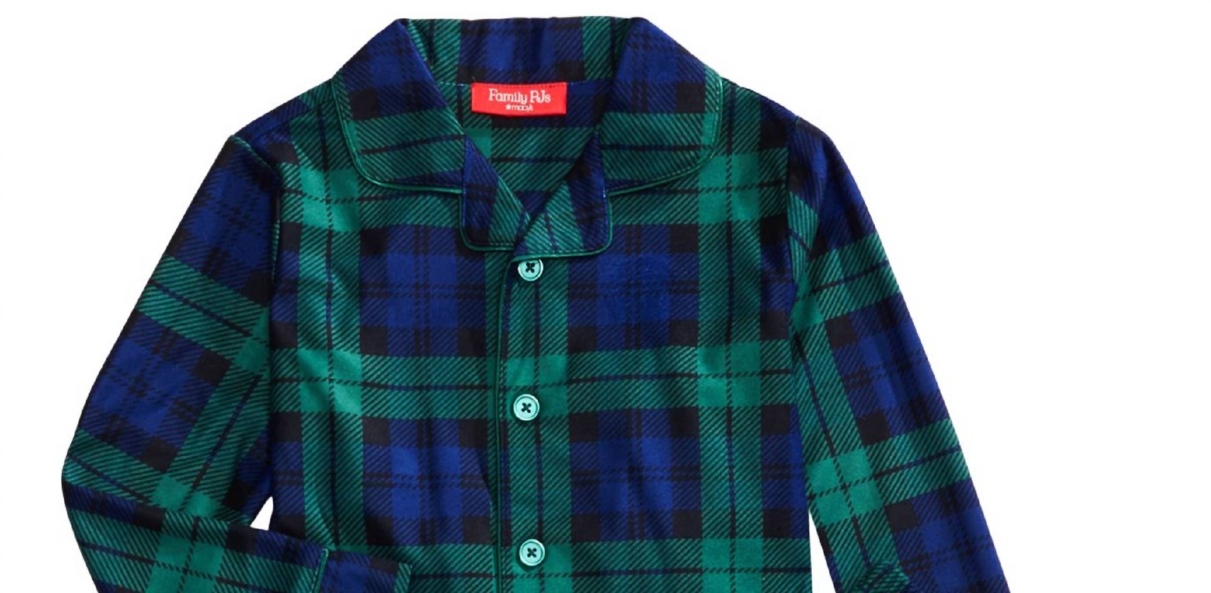 Family Pjs - Little & Big Kids Boys Pajama Top