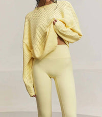Lune Active - Olly Crochet Sweater