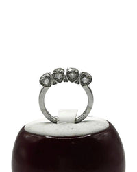 Milano Jewelry - Women's 5-Stone Round Anniversary Band Ring