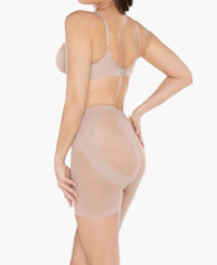 Miraclesuit Sheer Shaping Rear Lifting Boy Short in stucco - women's intimate - detail view