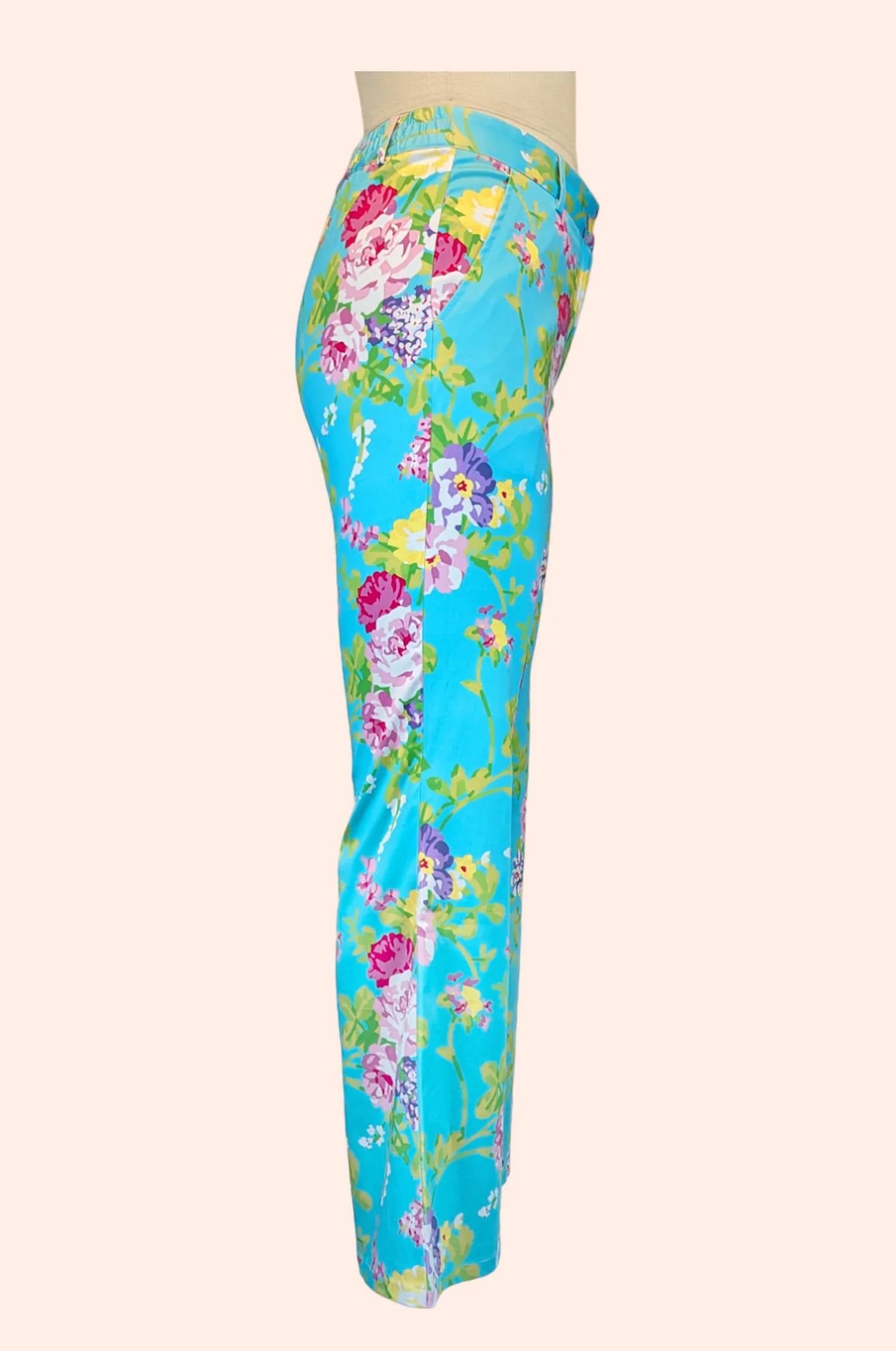 Berek - Palm Springs Floral Flare Leg Pants