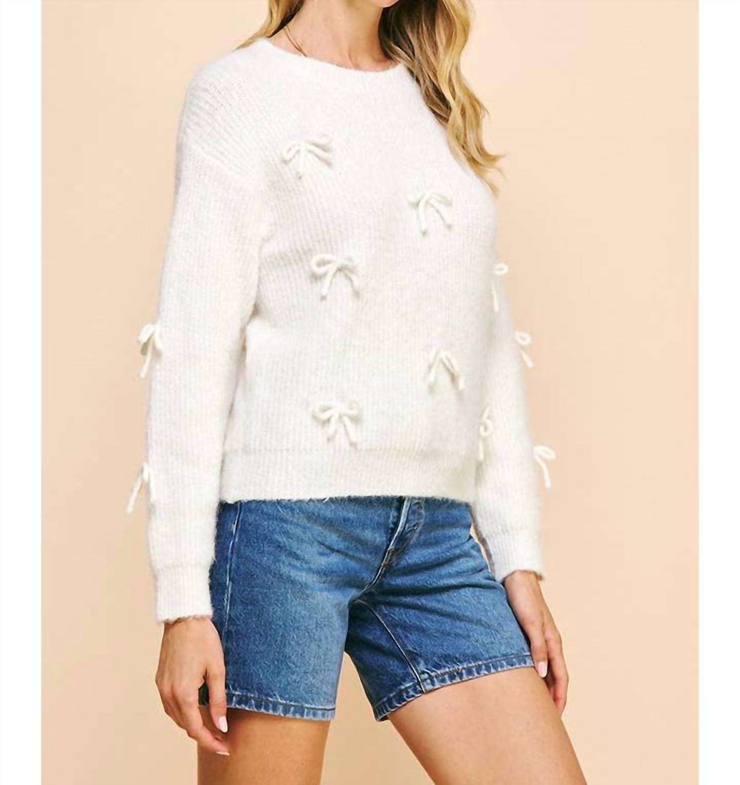Pinch - Madelina Bows Sweater