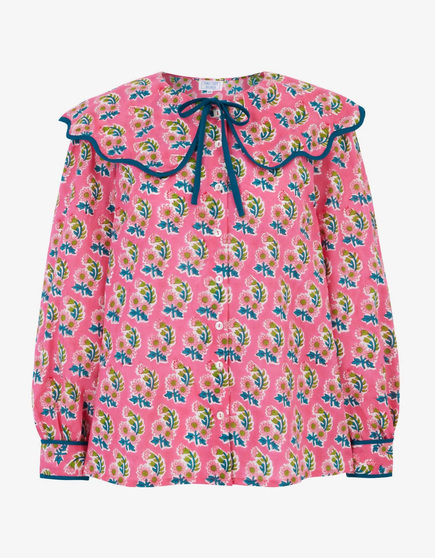 Pink City Prints - Apple Blouse