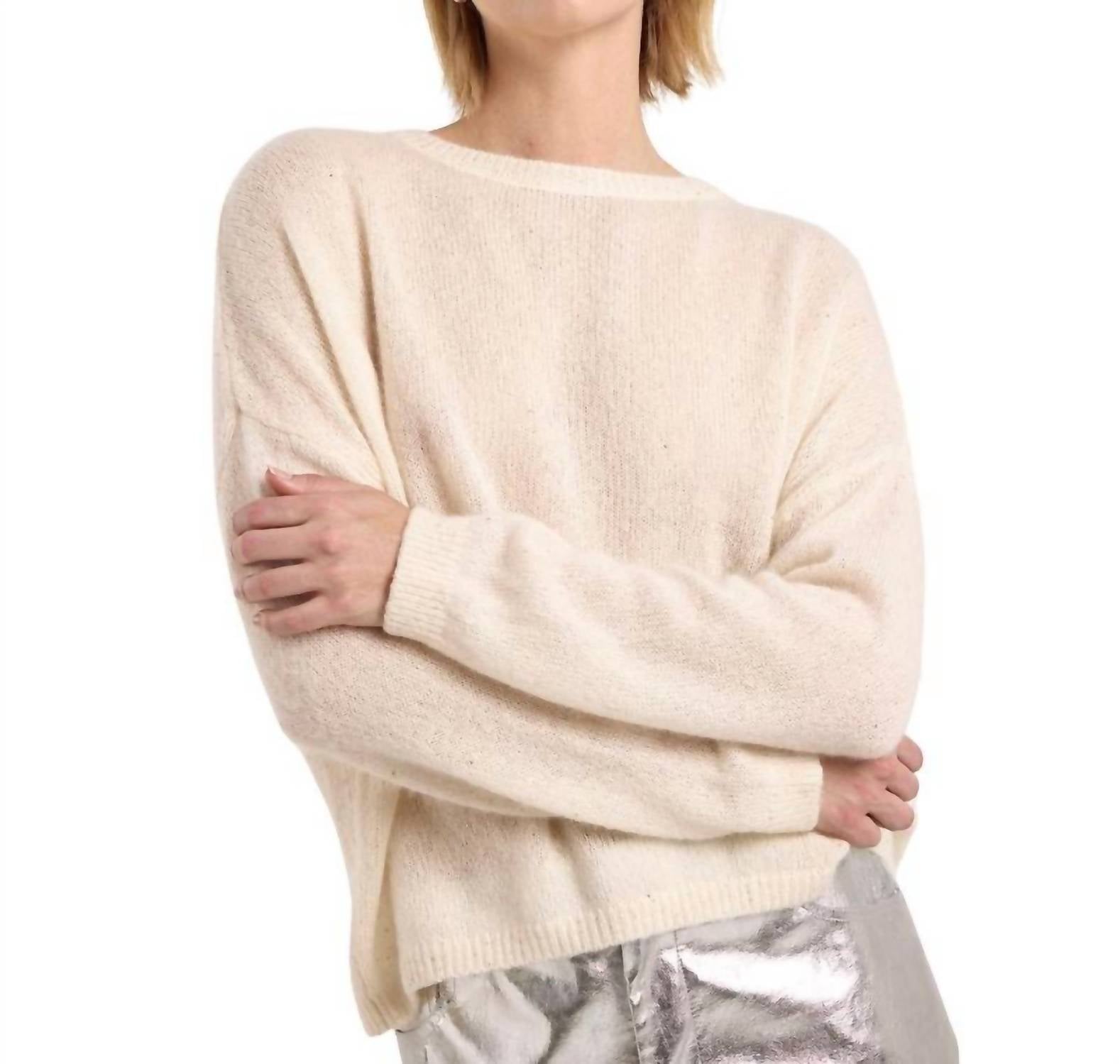 Brodie Cashmere - Estelle Sparkle Crew Jumper