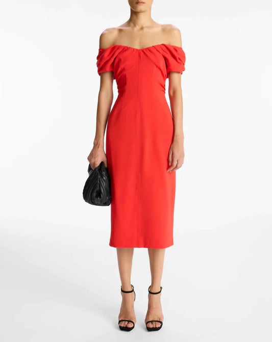 Red Nora Dress