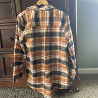 Adora - Women's Roll Up Sleeve Plaid Shirt