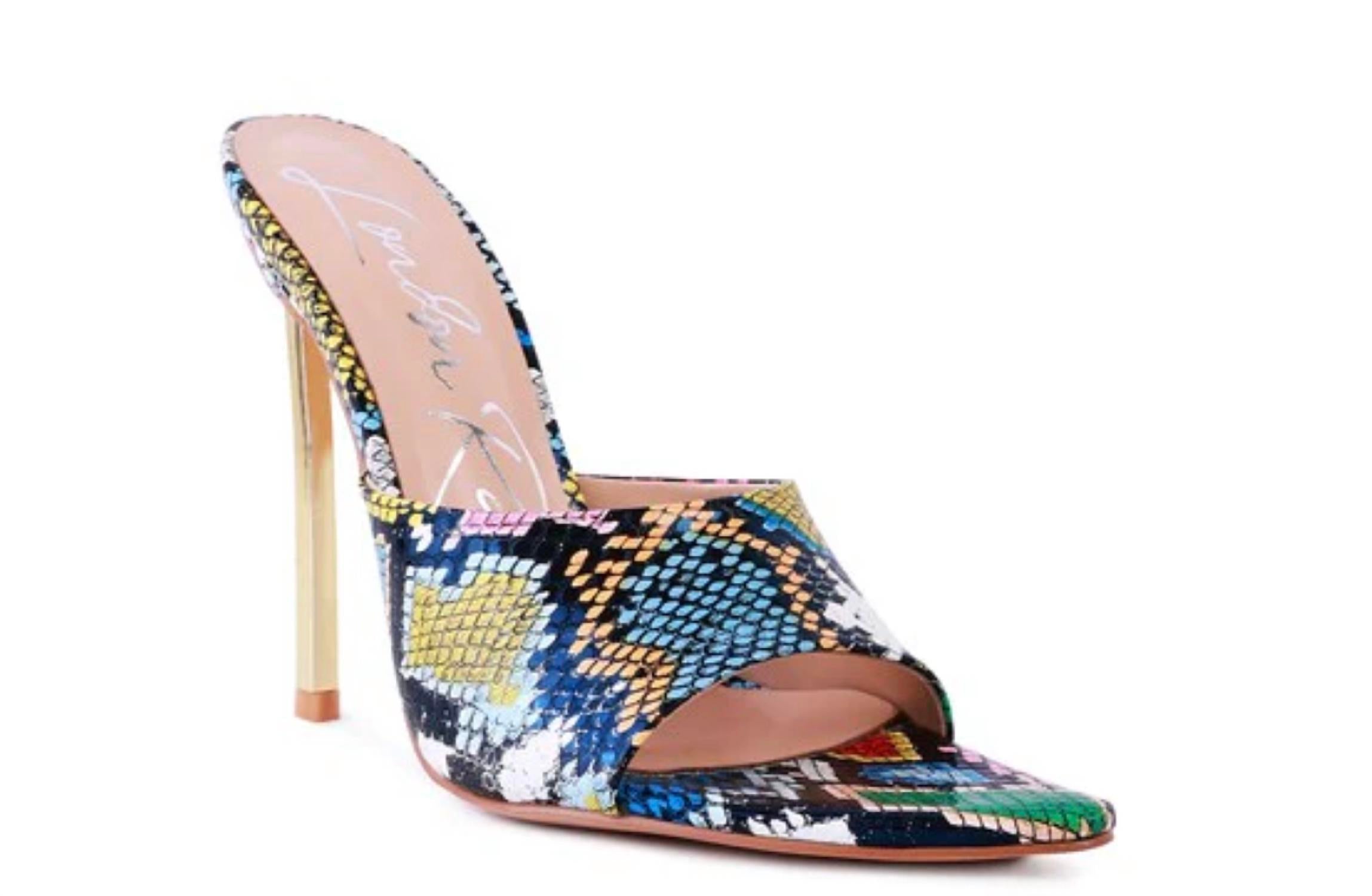 London Rag - Women's Heeled Pointed High Heel Sandals