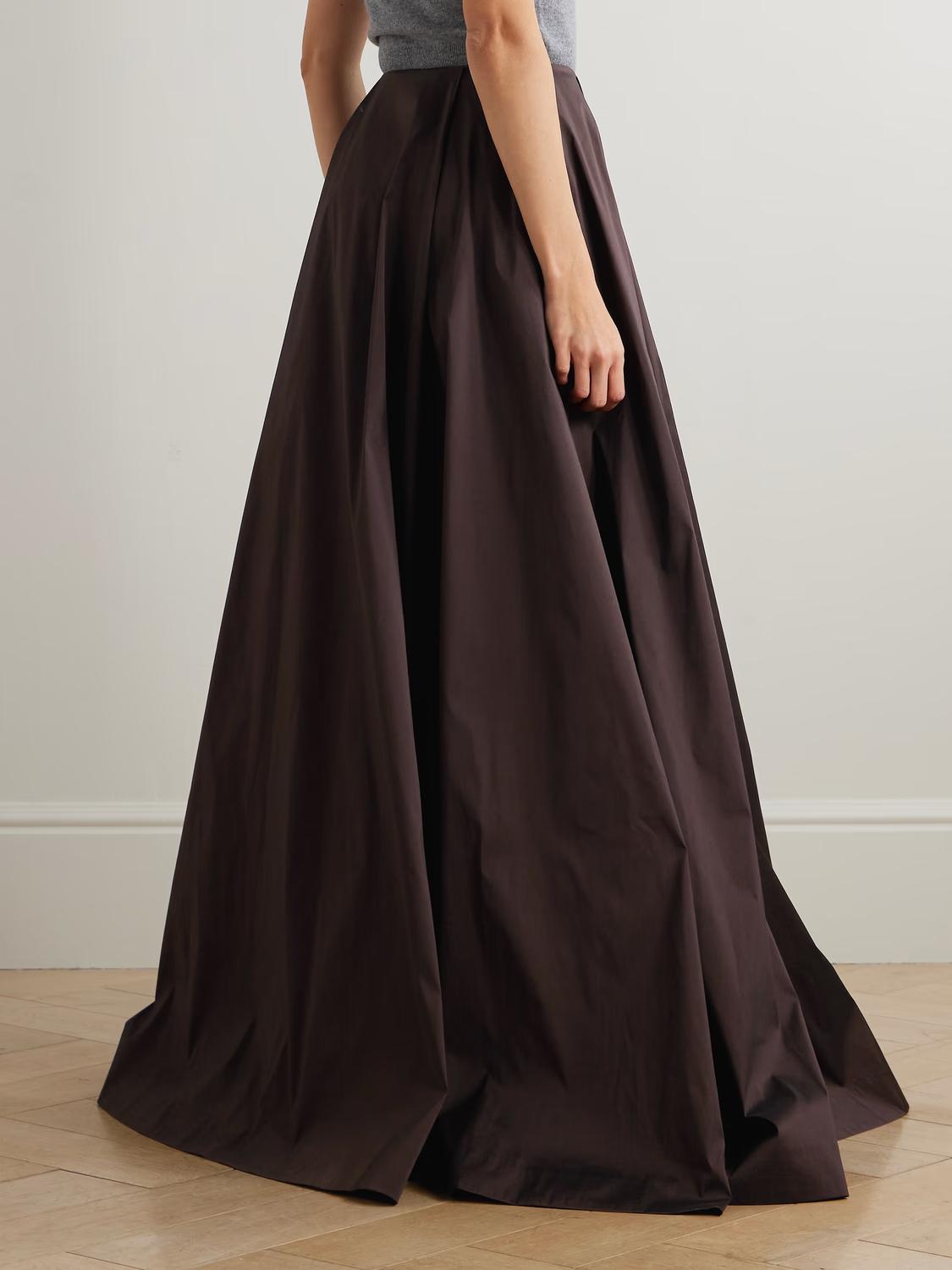 Bernadette - Kennedy Taffeta Maxi Skirt