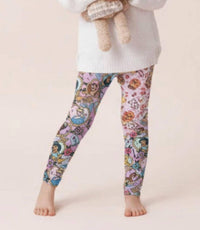 Bubbabeans - Girl's Princess Love Leggings