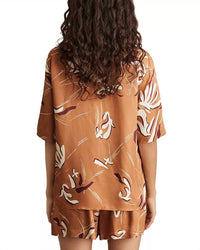 Reiss - Sandy Floral Tropical Print Button Shirt