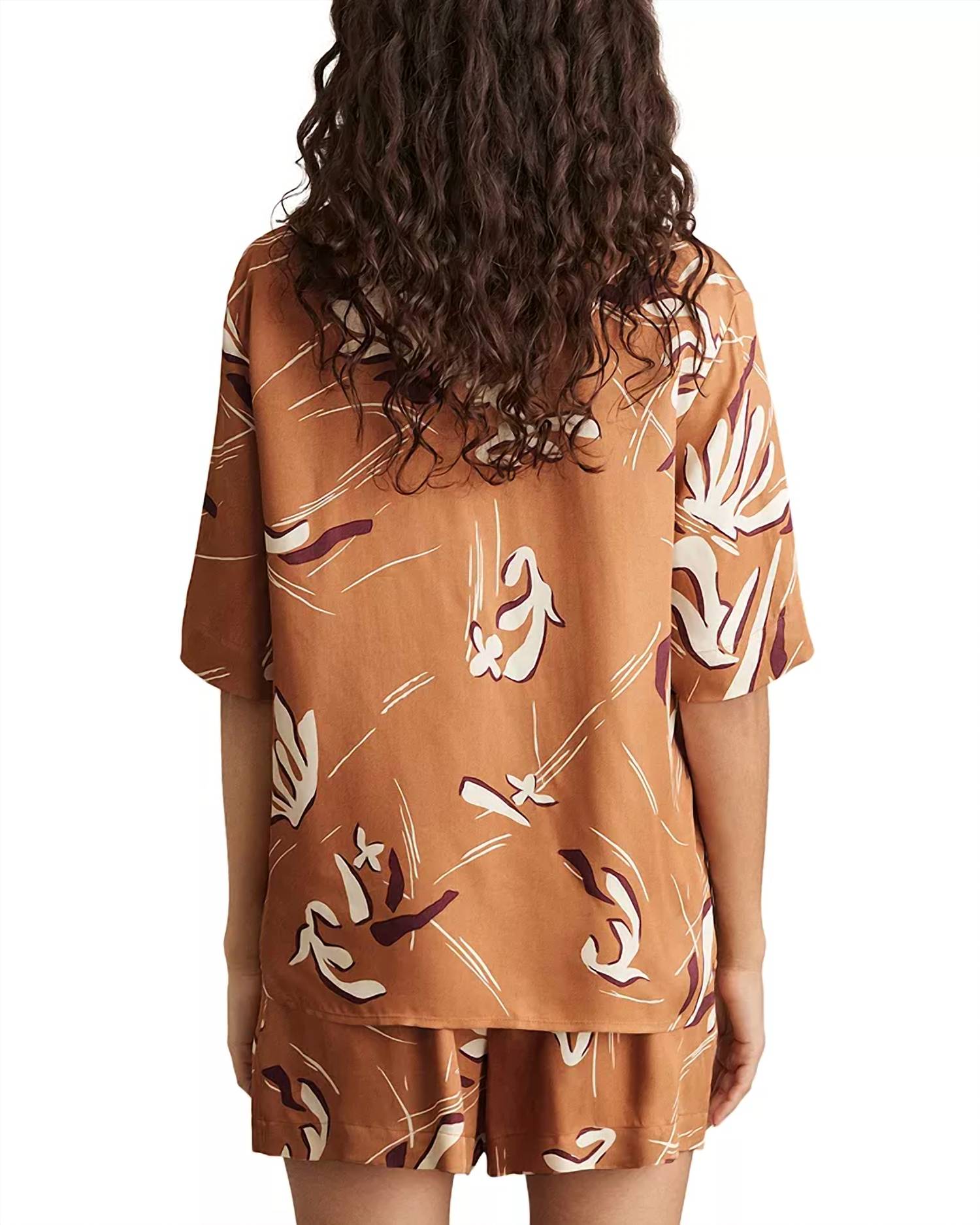 Reiss - Sandy Floral Tropical Print Button Shirt