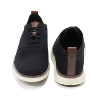 COLE HAAN Men's Zerogrand Stitchlite Oxford in black - men's shoe - view 5