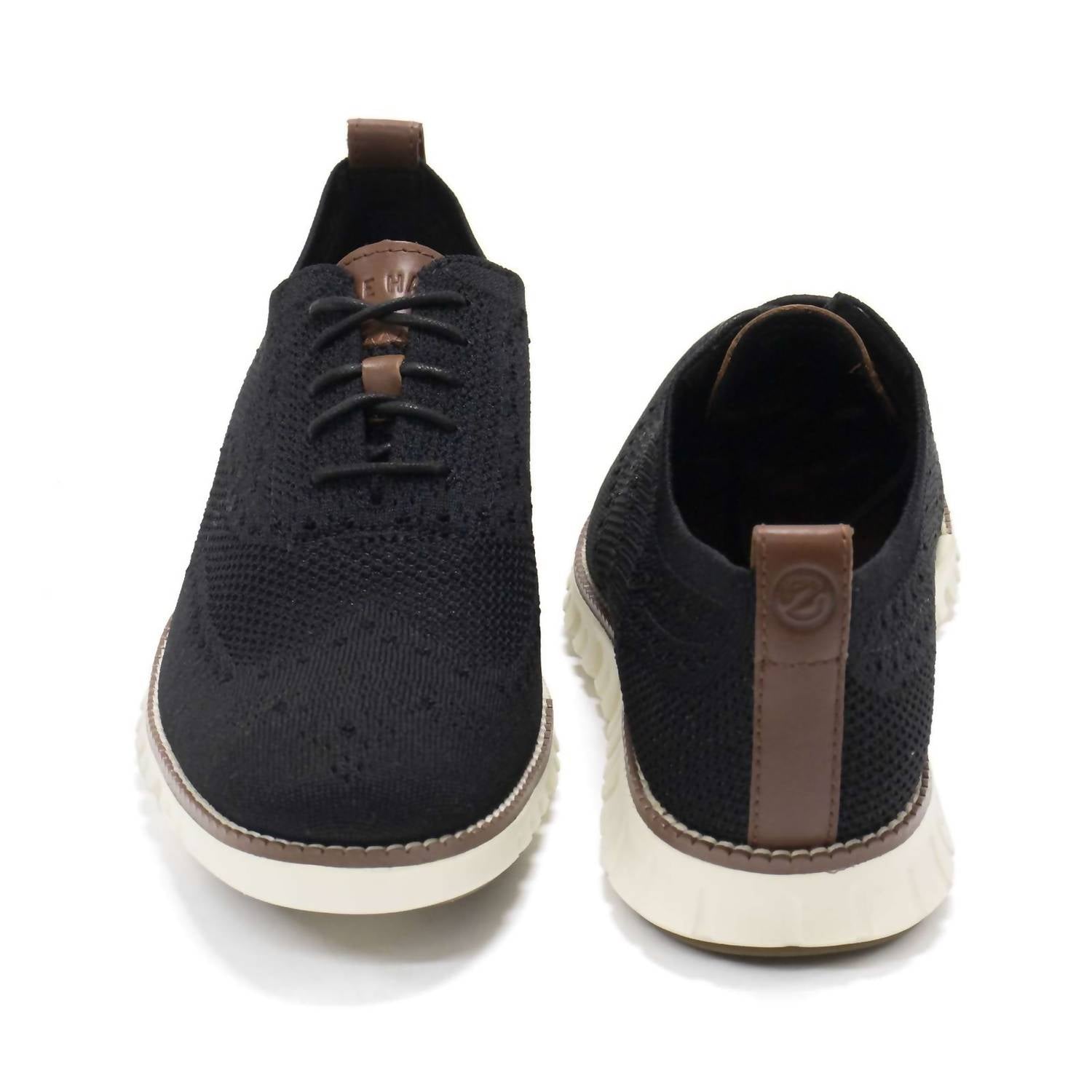 COLE HAAN Men's Zerogrand Stitchlite Oxford in black - men's shoe - view 5