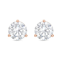 Diana M Jewels - 0.50 Cts Round Lab Grown Stud Earrings