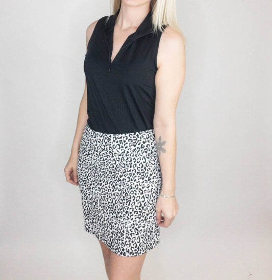 Lulu-B - Zip High Neck Tank