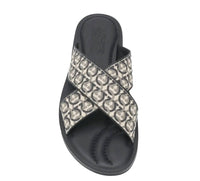 Salvatore Ferragamo - Men's Gancini Cross-over Strap Sandals