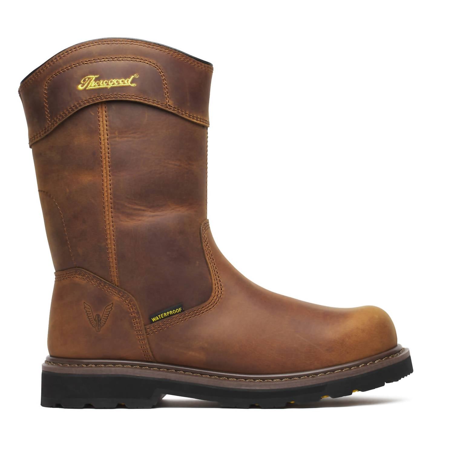 Thorogood - Men's Jobsite Series Crazy Horse Waterproof Safety Toe Boot - Medium